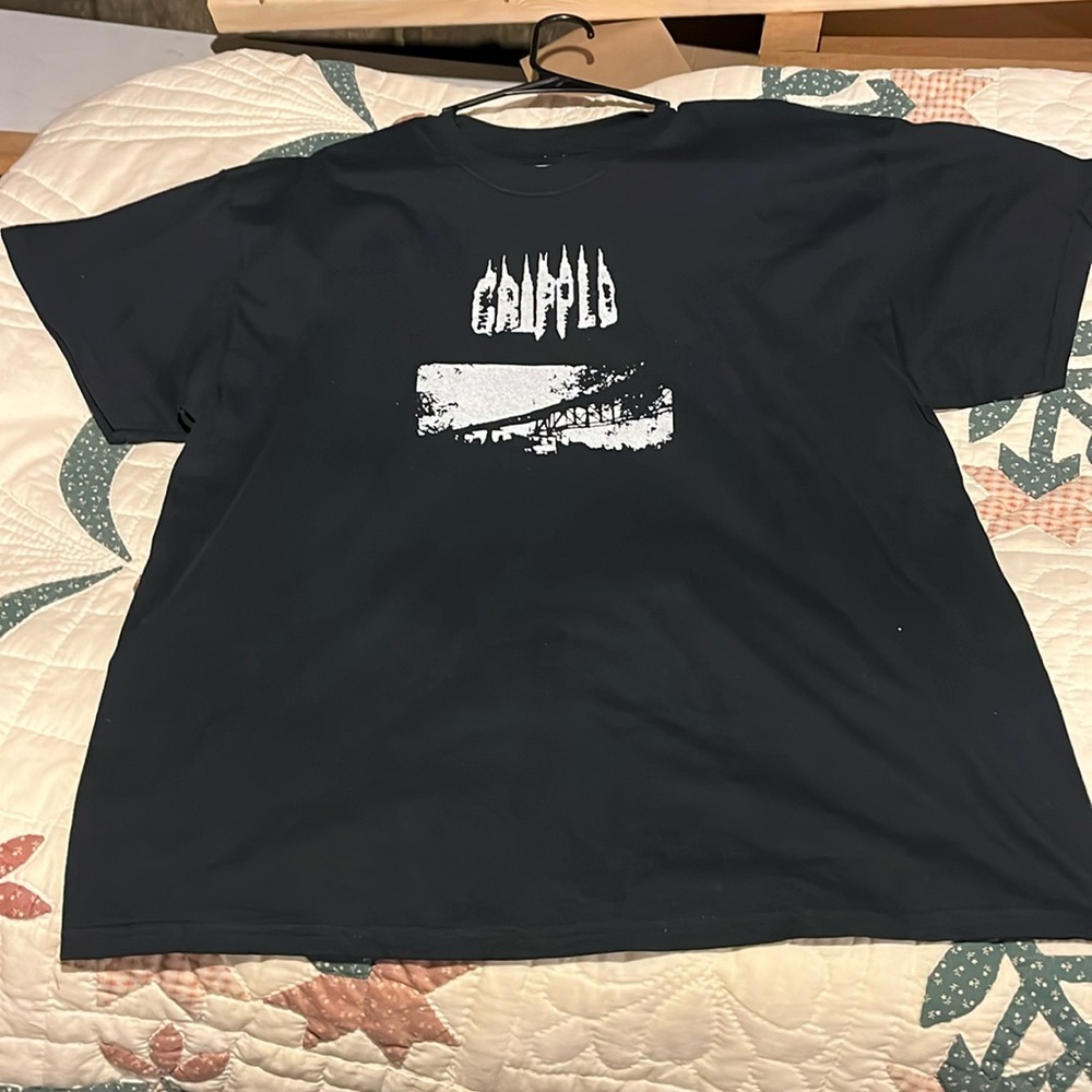 Cripple metal band t shirt XL